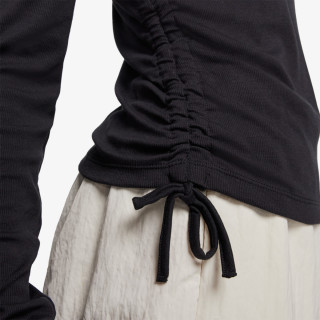 Nike W NSW ESSNTL RIB LS MD CRP TOP 