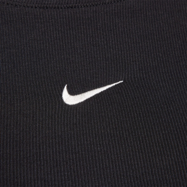 Nike W NSW ESSNTL RIB LS MD CRP TOP 
