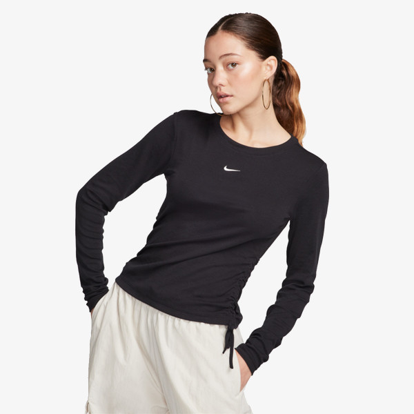 Nike W NSW ESSNTL RIB LS MD CRP TOP 