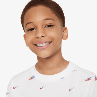 NIKE K NSW LS TEE AOP BRANDMARK 