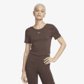 Nike W NSW NK CHLL KNT MRIB SS TOP 