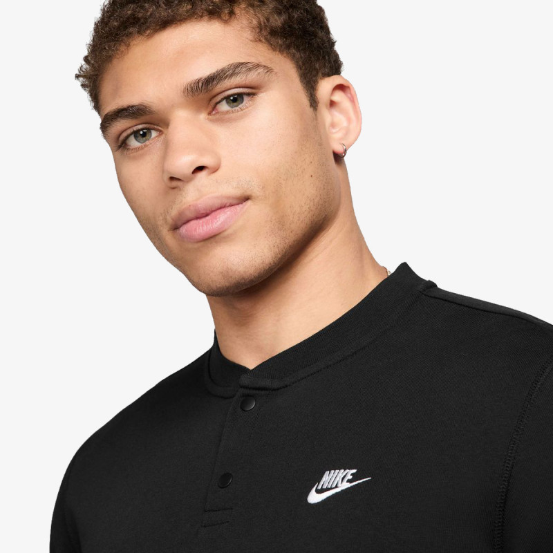 Nike M NK CLUB LS HENLEY 