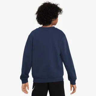Nike K NSW CLUB FT CREW LBR MC 