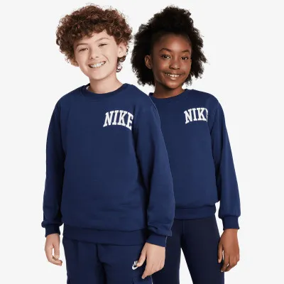 Nike K NSW CLUB FT CREW LBR MC 