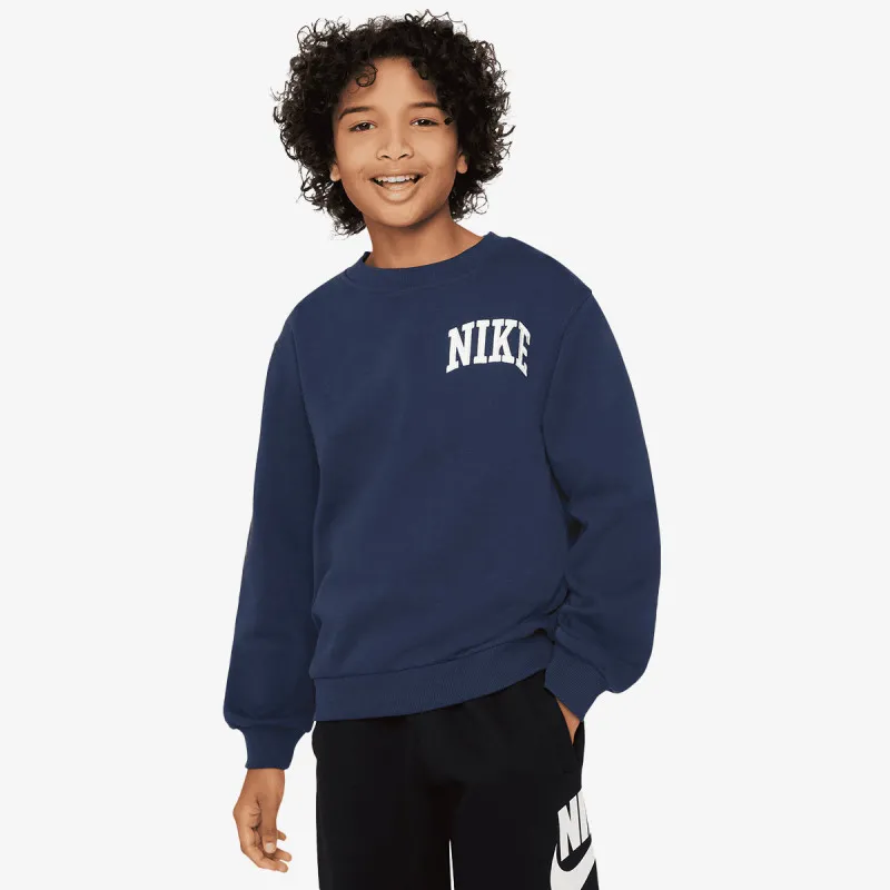 Nike K NSW CLUB FT CREW LBR MC 