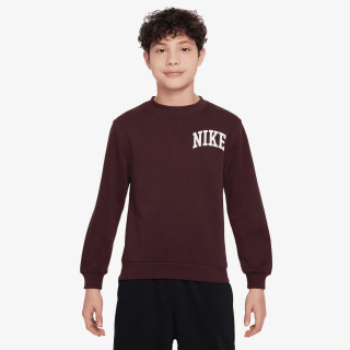 Nike K NSW CLUB FT CREW LBR MC 