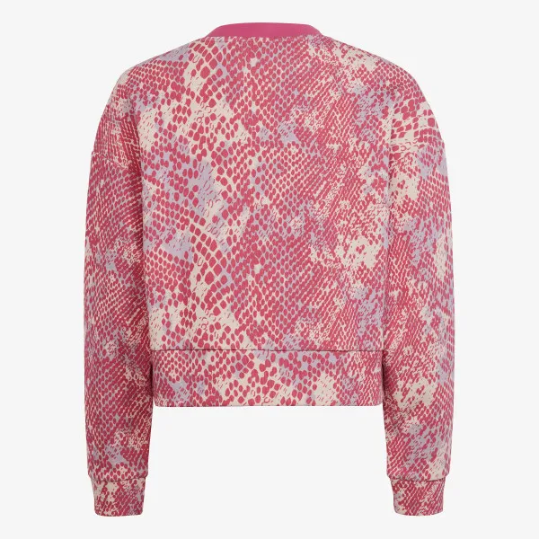 adidas Future Icons Allover Print Sweatshirt 