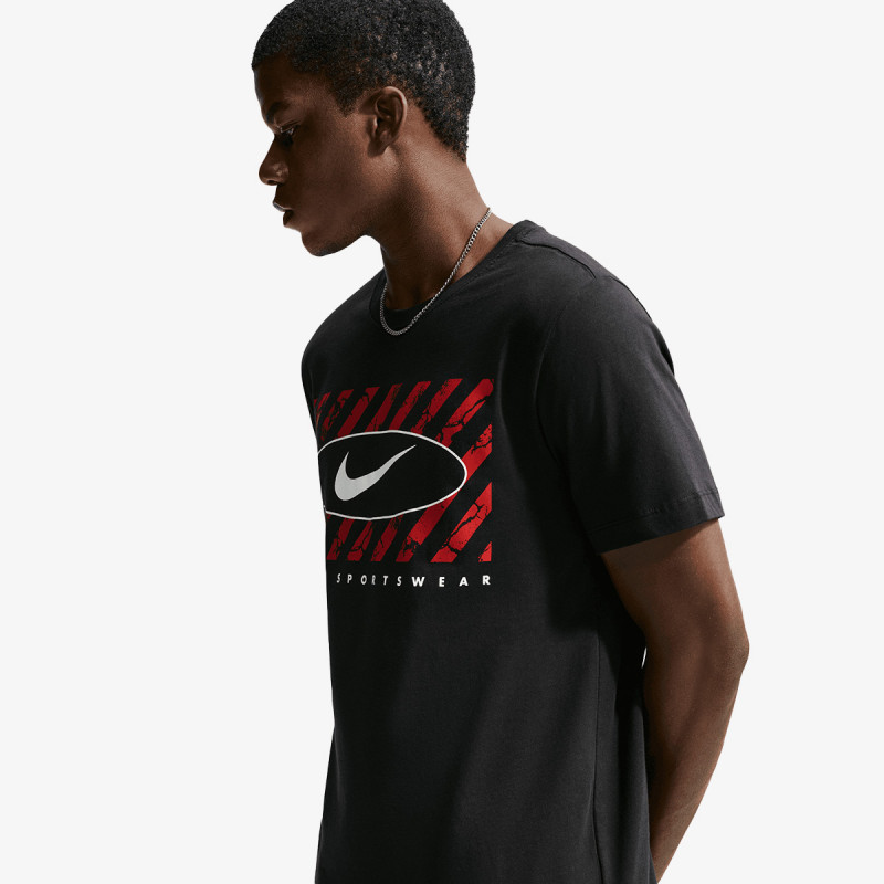 M NSW TEE STD CLUB 6MO SWOOSH 