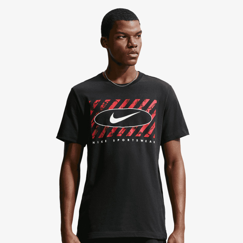 M NSW TEE STD CLUB 6MO SWOOSH 