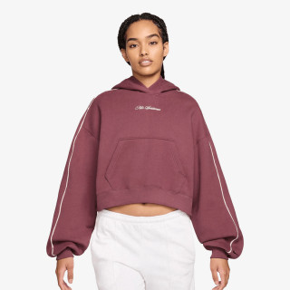 Nike W NK STDO FLC MW CRP SCLOP HDY 