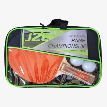 J2C Two Star Rackets with Ball Set 