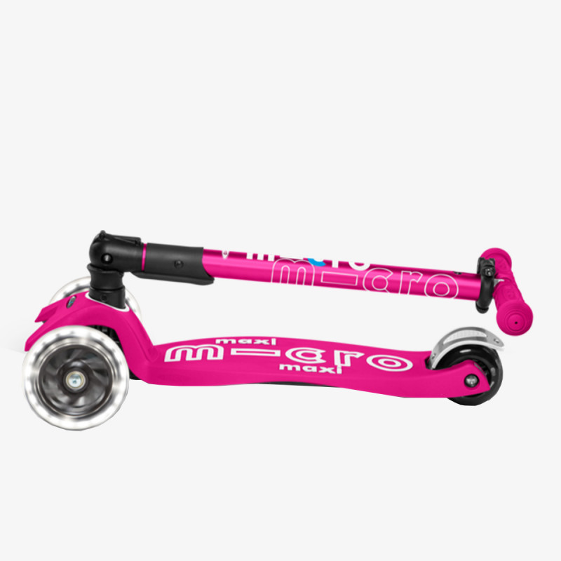 Micro ROMOBIL MAXI MICRO DELUXE FOLDABLE LED PINK 