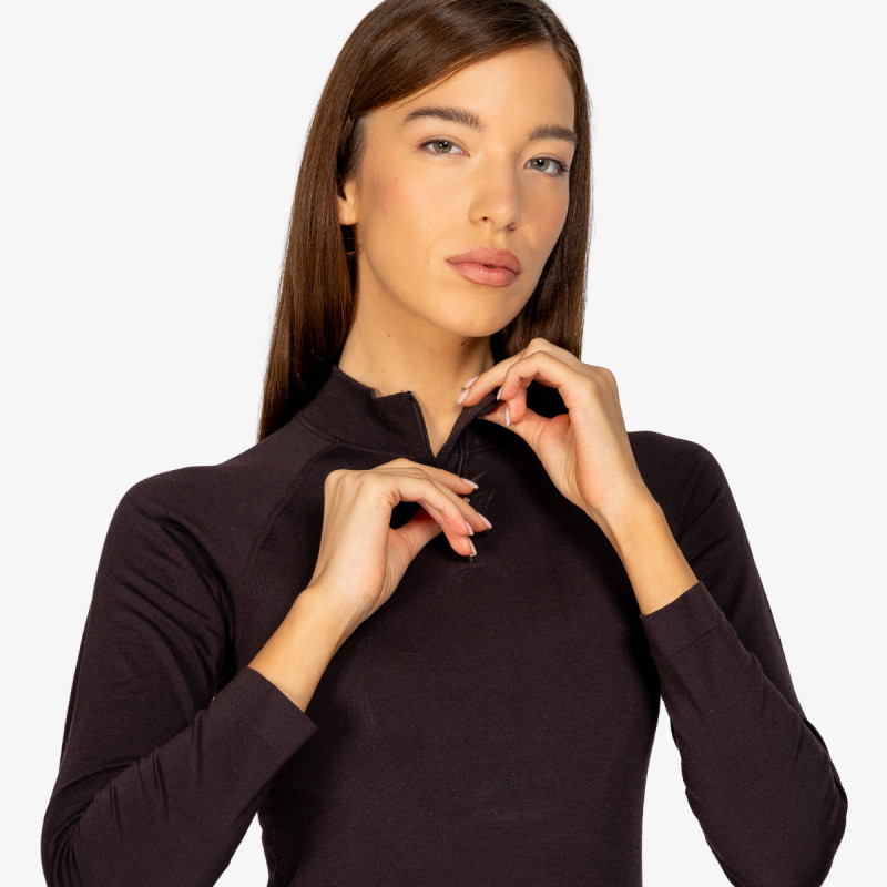 Mont UNDERWEAR TOP W HALF ZIP 