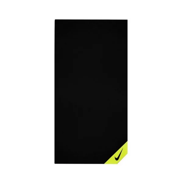 Nike COOLING SMALL TOWEL BLACK/VOLT/89CM x 45CM 
