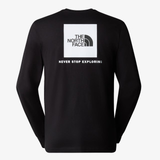 The North Face M L/S REDBOX TEE TNF BLACK 