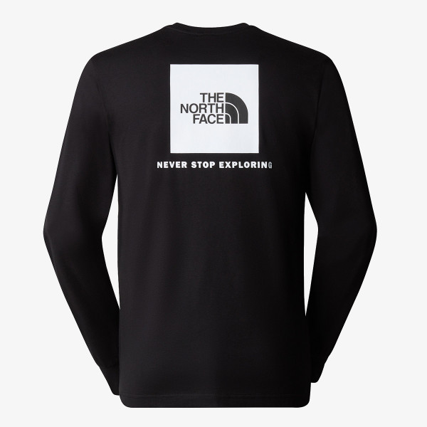 The North Face M L/S REDBOX TEE TNF BLACK 