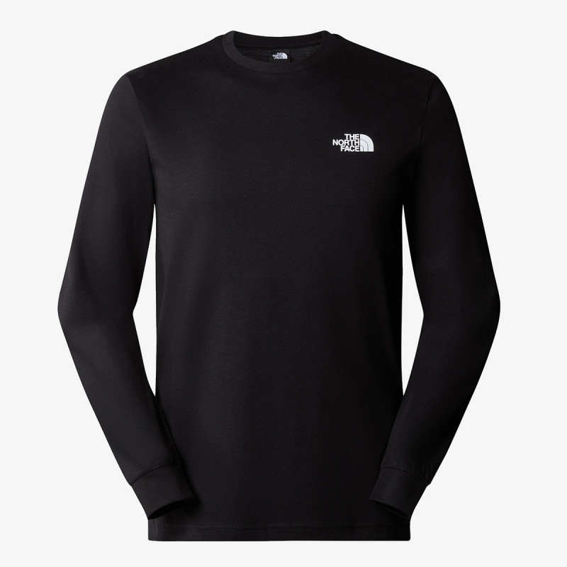 The North Face M L/S REDBOX TEE TNF BLACK 