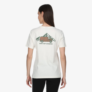 W SS OUTDOOR GRAPHIC TEE 