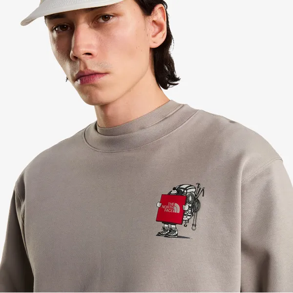 The North Face U GEAR UP GET OUT RLX CREW-GRAPHIC 