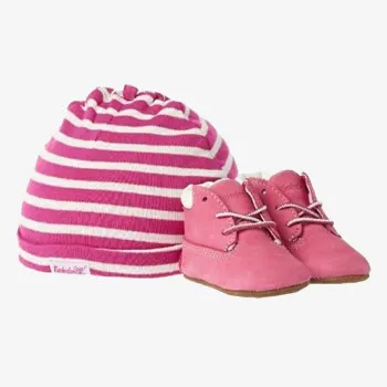 Timberland Crib Bootie With Hat 