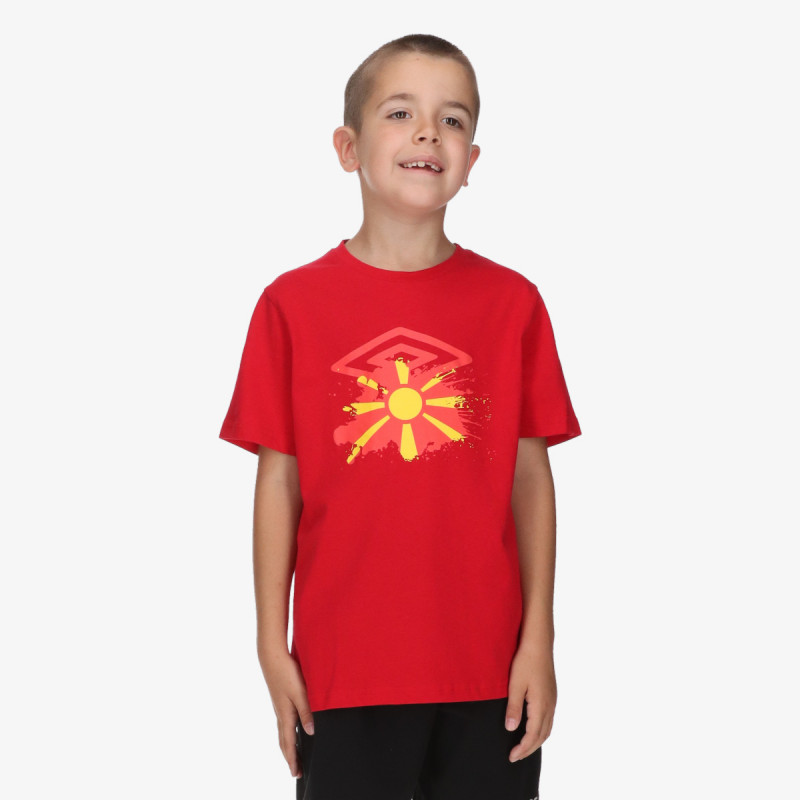 Umbro EC MACEDONIA T SHIRT JNR 