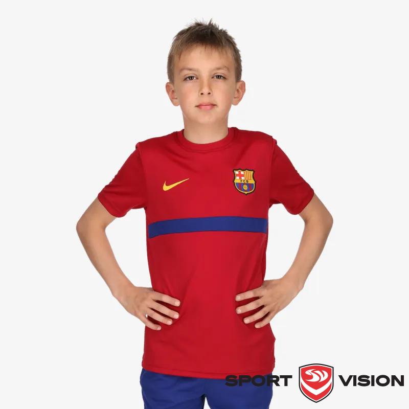 NIKE FC Barcelona Academy Pro Dri-FIT Short-Sleeve Soccer 